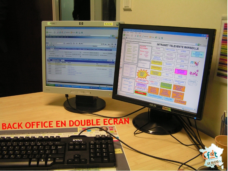 MARSEILLE ASSISTANT DOUBLE ECRAN