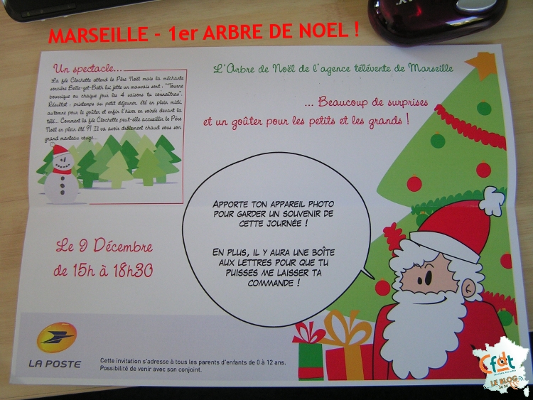 MARSEILLE ARBRE DE NOEL 2010