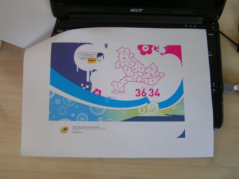 MARSEILLE BLOC NOTE PAC 2010 VERSO
