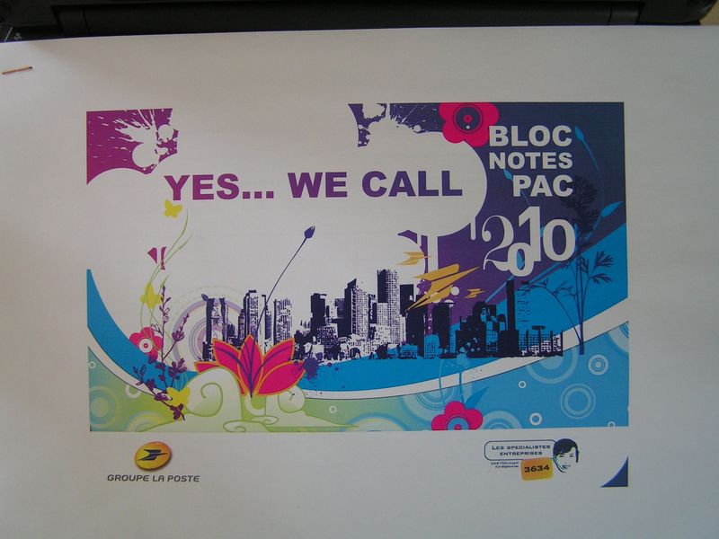 MARSEILLE BLOC NOTE PAC 2010