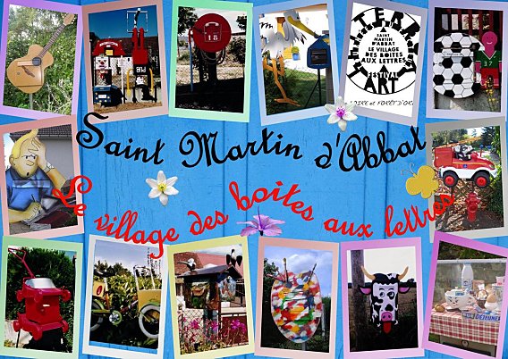Saint-martin-d-abbat carte postale