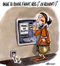 Pouvoir achat fonctionnaires baisse