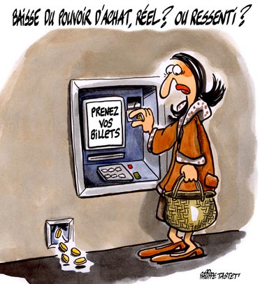 Pouvoir achat fonctionnaires baisse