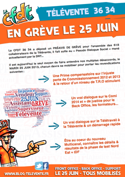 Tract CFDT 36 34 - Grève 250613