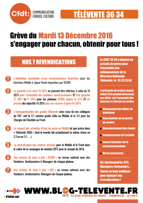 Tract CFDT 36 34 Grève du 13122016